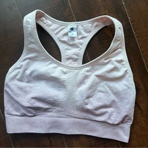 90 Degree pastel pink purple ombré sports bra Medium